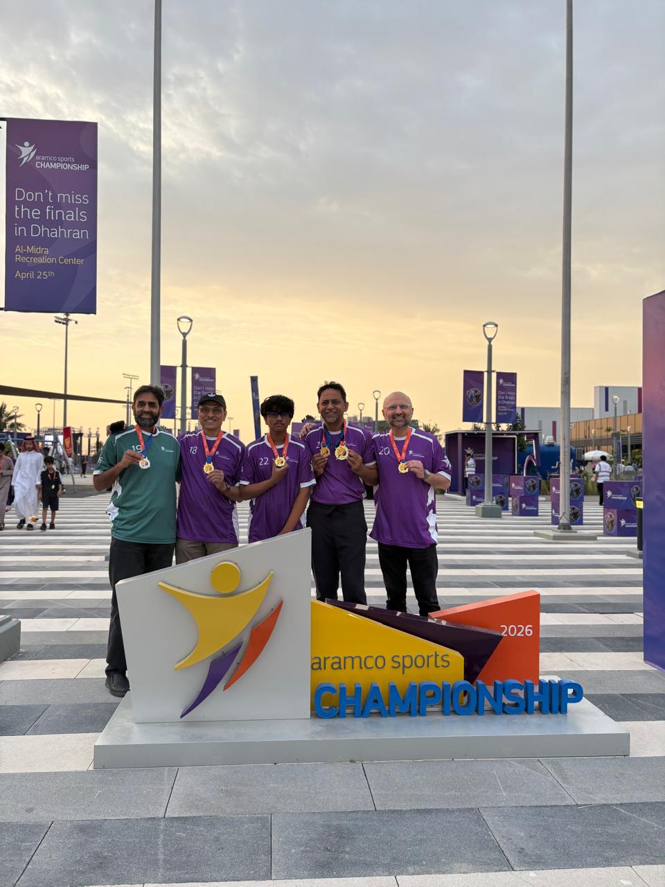 Last Tournament Gold Medal Victory Celebration